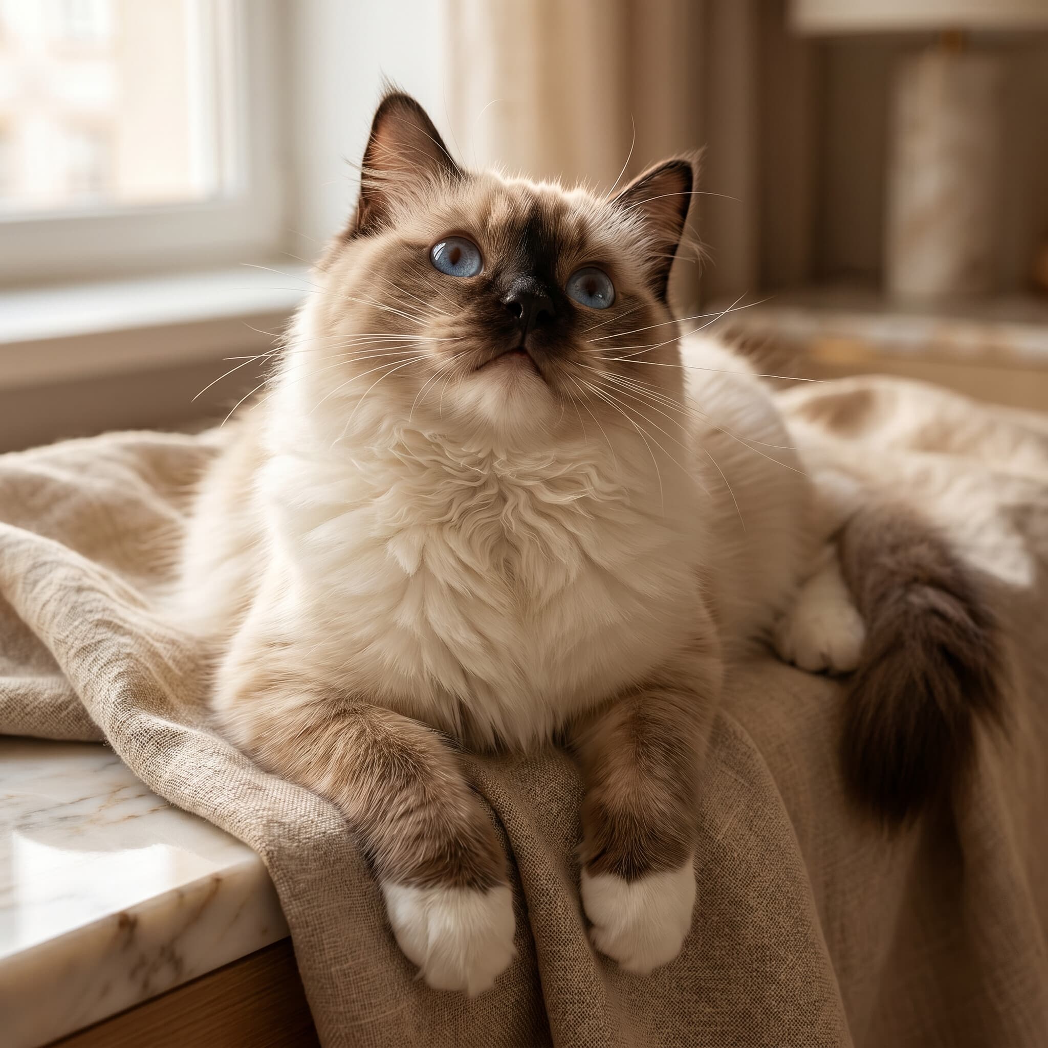 Mitted Ragdoll cat — MoonLight Ragdolls Queens NY