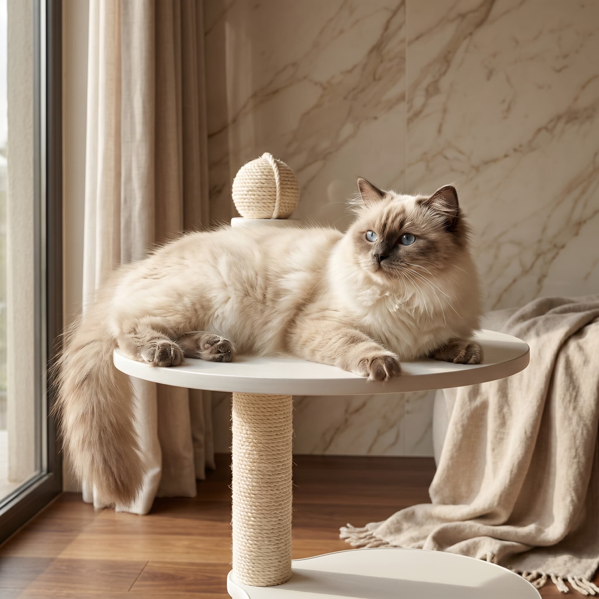 Blue Point Ragdoll cat — MoonLight Ragdolls Queens NY