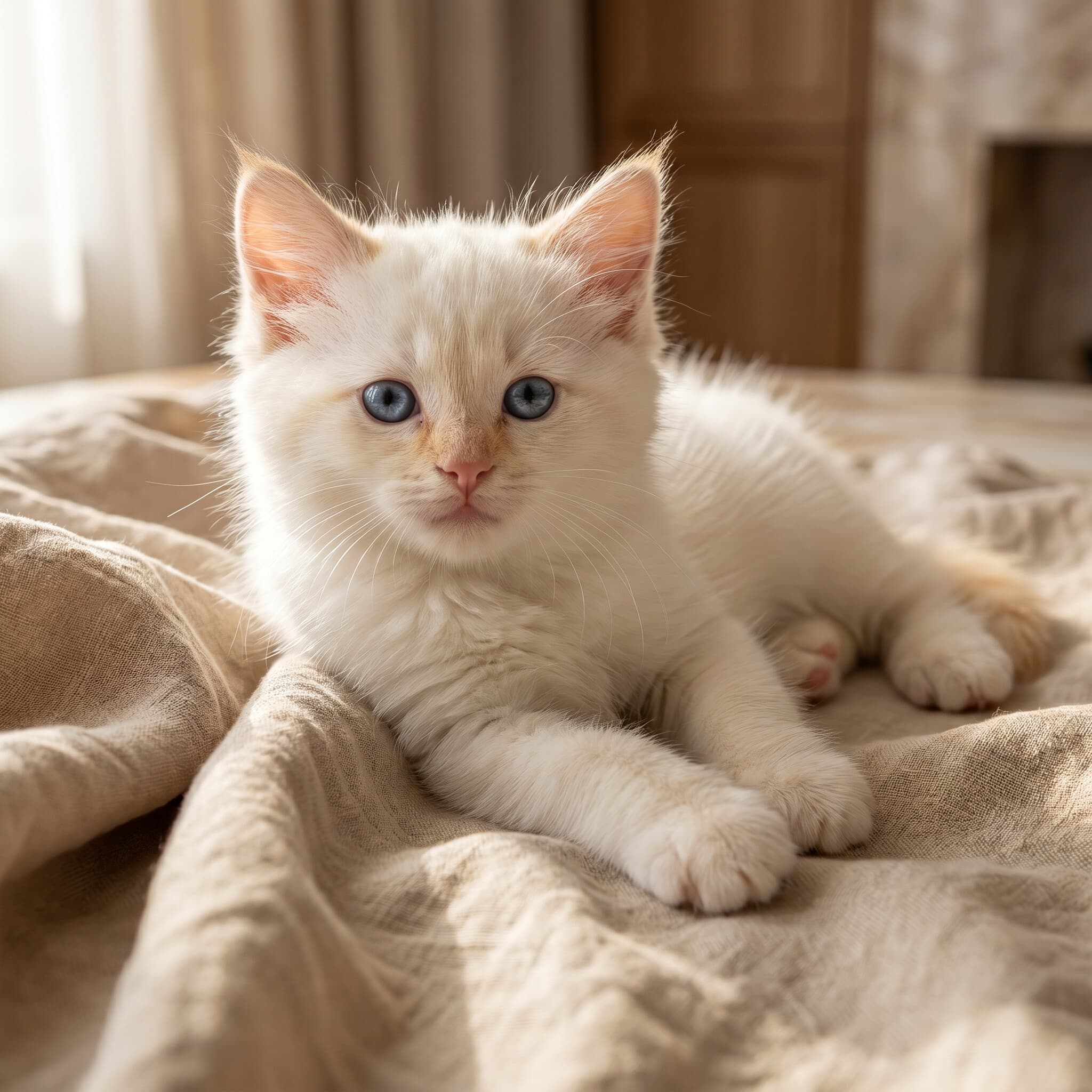Ragdoll close-up — Ragdoll cat at MoonLight Ragdolls, Queens NY